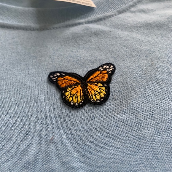 l a s t  one✨ baby blue butterfly tee🦋 - Picture 7 of 7